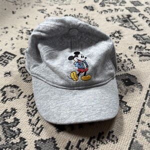 Baby Gap gray hat with Mickey Mouse embroidery